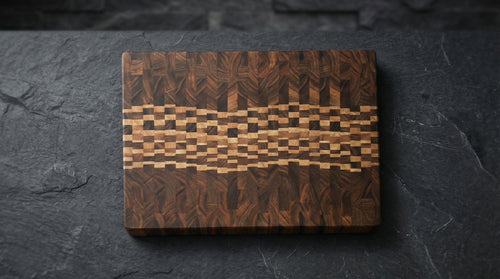 "Peace Like a River" End Grain Board