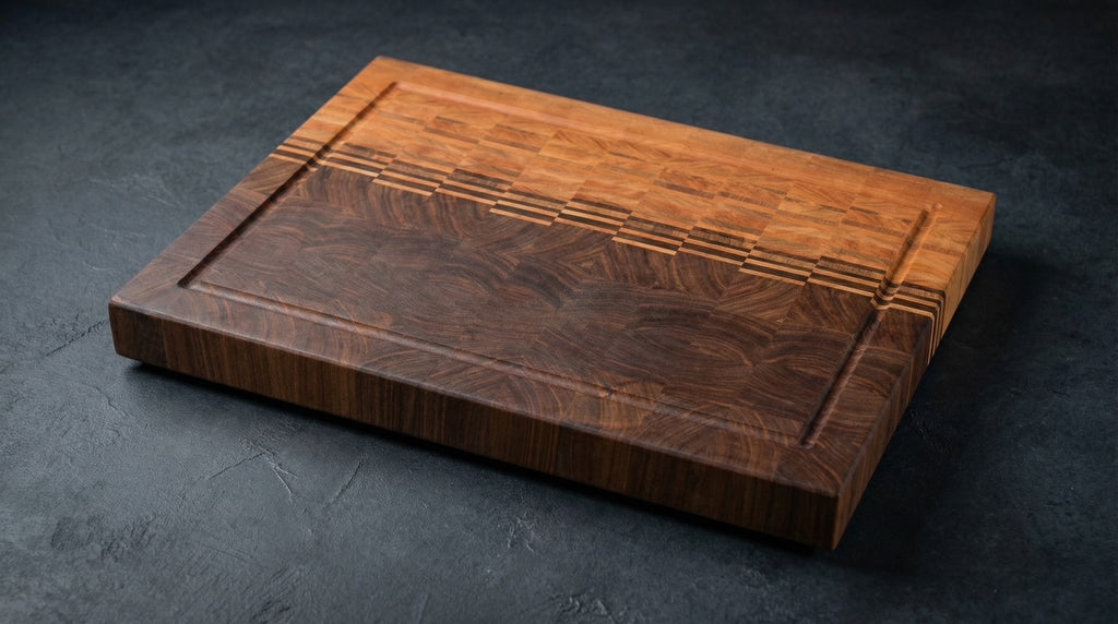 "Sunset Mountain" End Grain Board