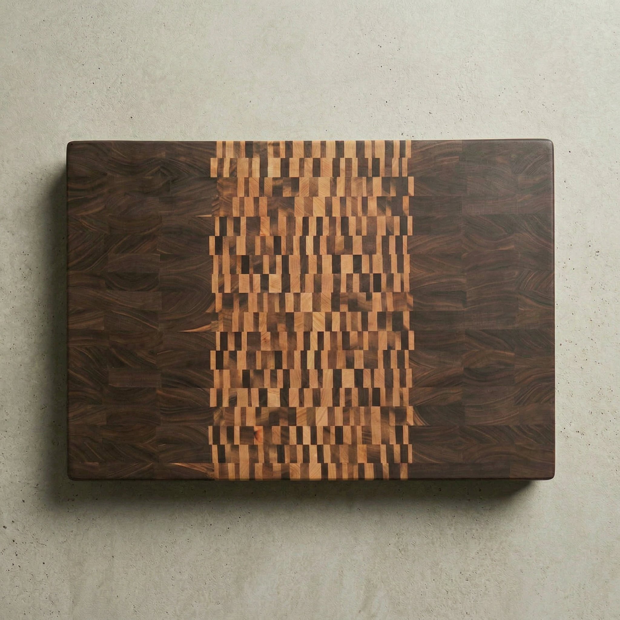 "Whitewater Falls" End Grain Board