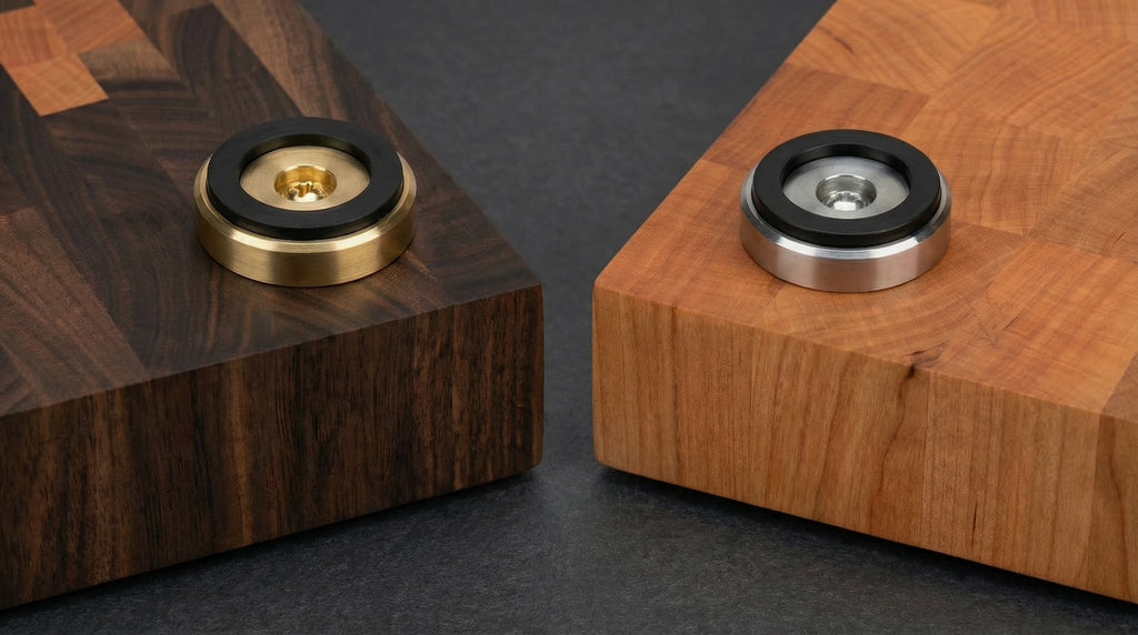 "Peace Like a River" End Grain Board