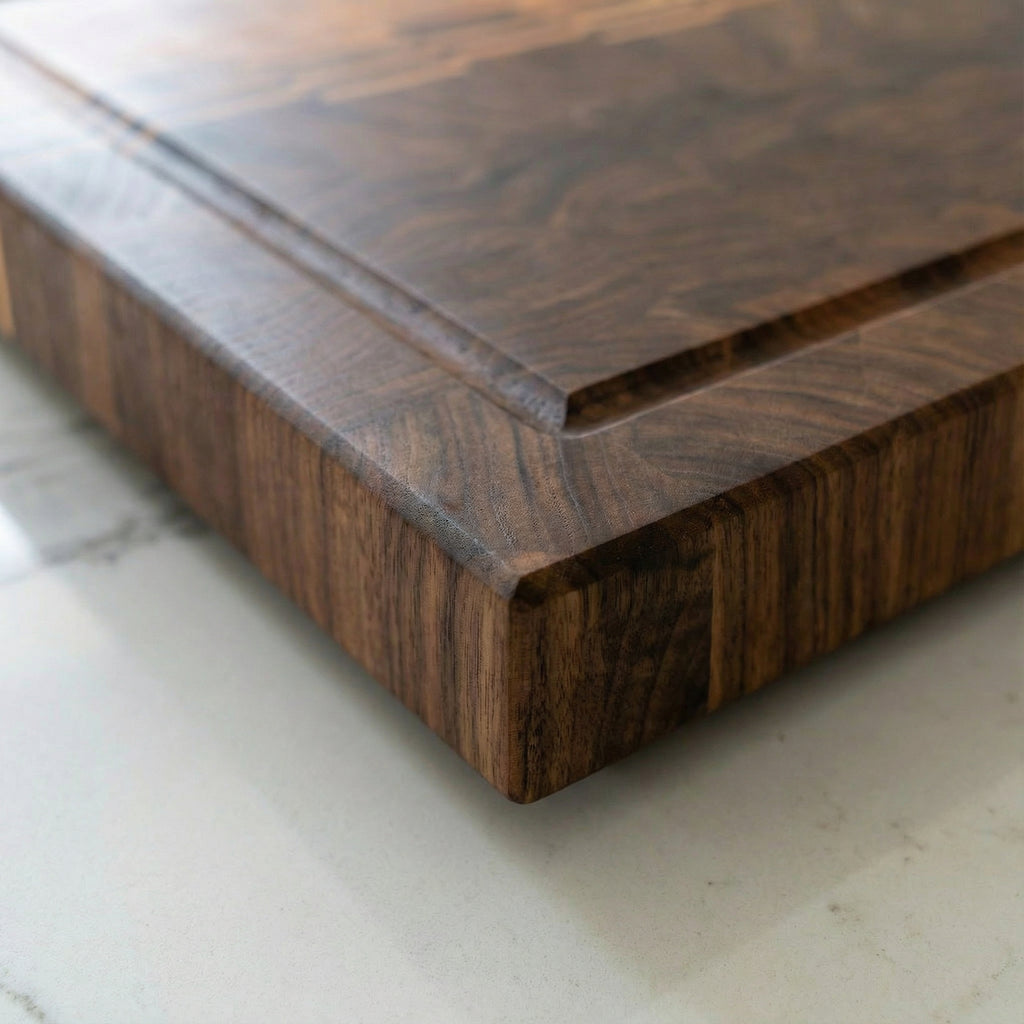 "Sunset Mountain" End Grain Board