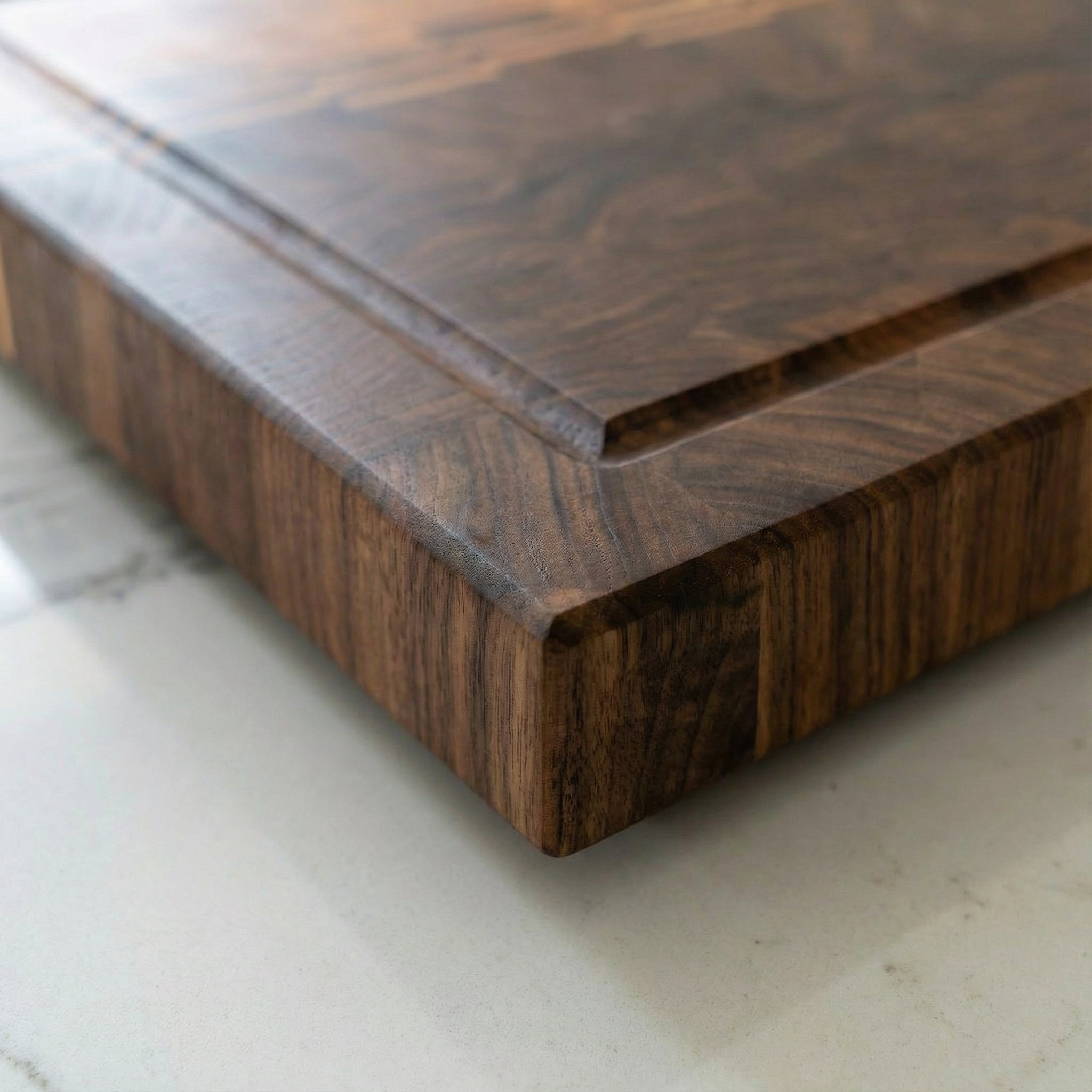 "Sunset Mountain" End Grain Board