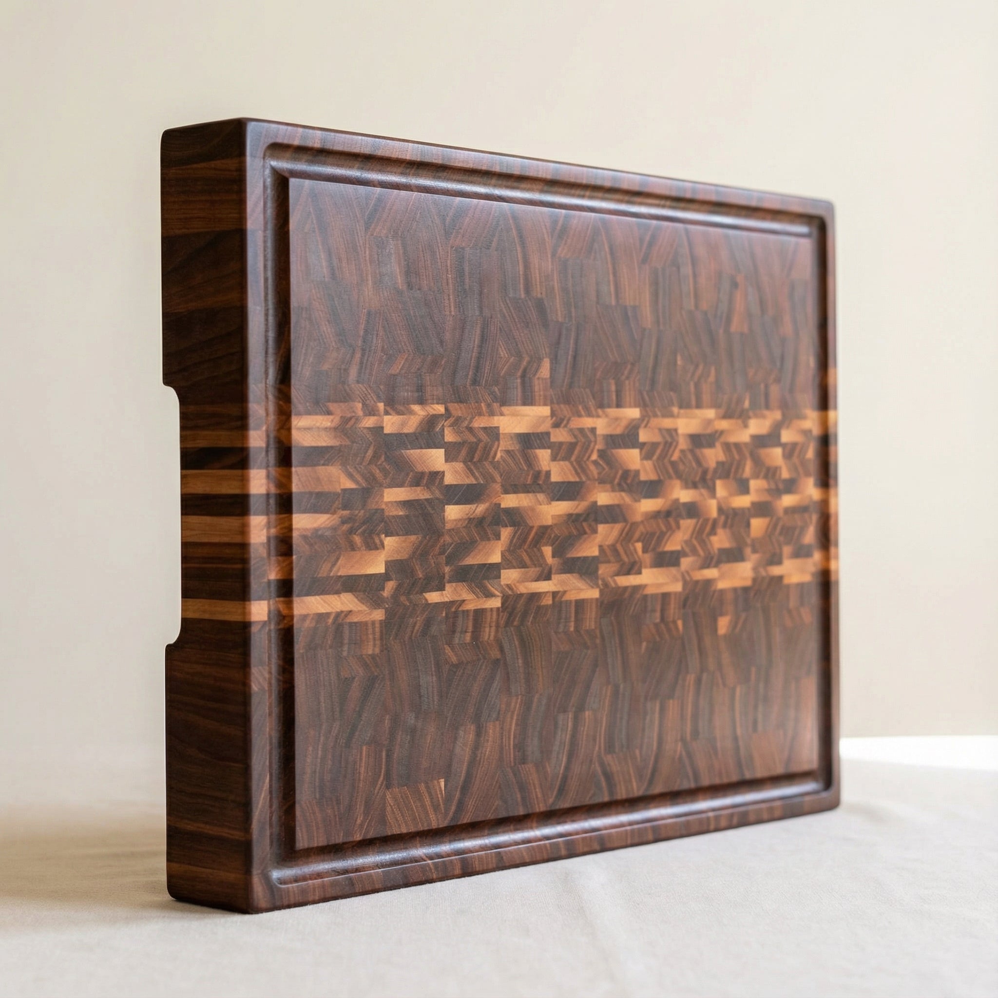 "A River Runs Through It" End Grain Board