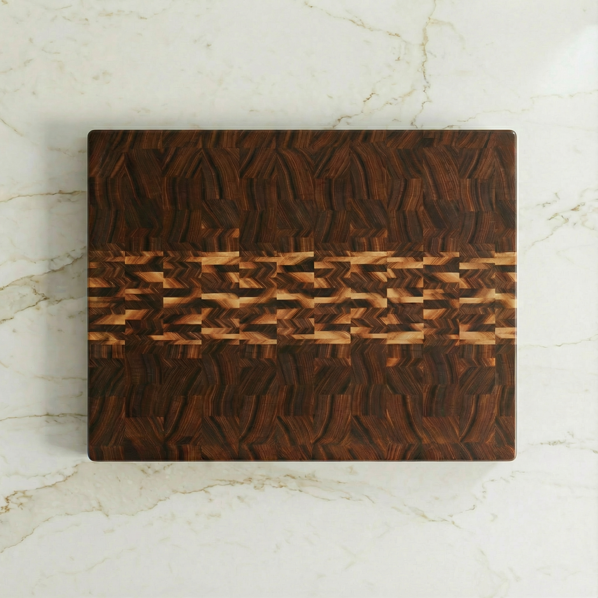 "A River Runs Through It" End Grain Board